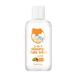 CURLYMOMMY DE SALUD bebé orgánico gel de ducha de champú cuidado del cabello para niños - Product Image 2