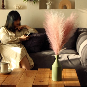 Fleurs artificielles d'herbe <span class=keywords><strong>de</strong></span> <span class=keywords><strong>pampa</strong></span>-Herbe <span class=keywords><strong>de</strong></span> <span class=keywords><strong>pampa</strong></span> artificielle <span class=keywords><strong>de</strong></span> haute qualité et herbe <span class=keywords><strong>de</strong></span> <span class=keywords><strong>pampa</strong></span> rouge pour une décoration élégante pour la maison et l'événement - Product Image 2