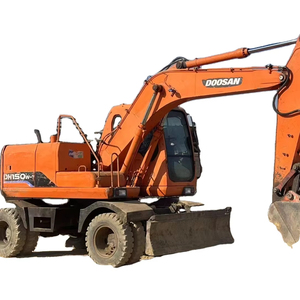รถขุดมือสอง Doosan DH150LC-7 ขนาด 15 ตัน ผลิตในจีน แบบตีนตะขาบ พร้อมชุดเกียร์ PLC และชุดมอเตอร์ปั๊ม ปี 2016 สำหรับรายงาน - Product Image 1