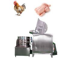 Machine d'abattage de volailles à petite échelle en promotion avec pompe et moteur, haute productivité 200 poulets/heure, 380V/220V