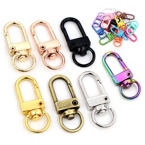 10 ชิ้น/ล็อต ตัวล็อคแบบก้ามปู ชุบทอง สำหรับทำเครื่องประดับ DIY พวงกุญแจ สร้อยคอ สร้อยข้อมือ - Product Image 1