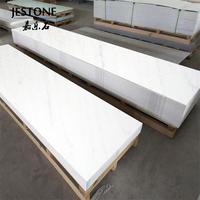 JESTONE acrylique surface solide marbre fabricant chinois grande dalle pierre artificielle pour comptoir bassin et évier