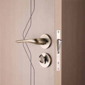Puerta Minimalista de Contrachapado con Aislamiento Acústico para Uso Interior en Dormitorios, Superficie Acabada, Apertura Manual - Product Image 2