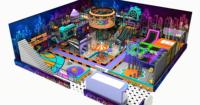 Équipement de terrain de jeux intérieur, toboggan intérieur, conception de thème personnalisée, piscine à balles, jeux interactifs, centre de jeux doux, conception gratuite