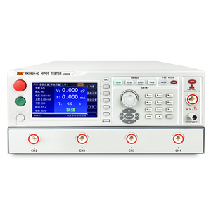 RK9920-4C ตัวทดสอบ hipot 4แชนเนล5/ตัวจัดการ6KV RS485 0-20mA AC IP55ควบคุมด้วยโปรแกรม1ปี - Product Image 1