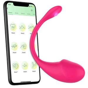 Nuevo mejor Durable App-Connected Bluetooth Masajeador femenino Vibrador Martillo de masaje personal - Product Image 1