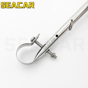 Mástil de Bandera para Barco de Acero Inoxidable Seacar de 15 Pulgadas (390 mm) con Montaje en Riel, Accesorio Marino para Mejora de Yates - Product Image 4