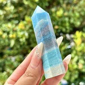 คริสตัลเฮมิมอร์ไฟต์ โทรลไลต์ คุณภาพสูง ขายส่ง สำหรับการบำบัดรักษา หินธรรมชาติ สำหรับตกแต่งบ้านอย่างมีเอกลักษณ์และเป็นของขวัญวันหยุด - Product Image 4