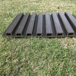 Panel de pared compuesto de madera y plástico para exteriores con certificación ecológica, cumple con REACHEN14, contenido 90% reciclado, reducción de huella de carbono - Product Image 1