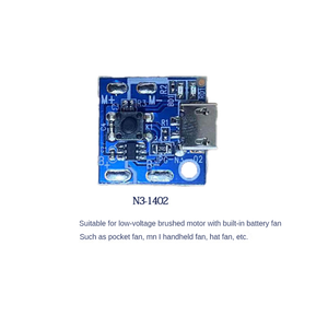 แผงวงจรควบคุมพัดลมขนาดเล็กแบบพกพาเมนบอร์ดแบบพกพาแผงควบคุมพัดลม PCBA - Product Image 2