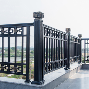 Rampe d'escalier moderne en aluminium sur mesure pour usage extérieur - Product Image 2