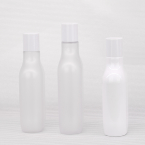 Frosted 100ml <span class=keywords><strong>120ml</strong></span> 150ml Trắng rỗng phẳng nhựa huyết thanh chăm sóc da <span class=keywords><strong>container</strong></span> rỗng cơ thể Lotion bao bì chai với vít cap - Product Image 2
