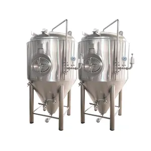 500l 1000l 2000l edelstahl-dimple-jacket weinfärmentator bright tank brauerei bierfermentationsbehälter wein-aufbewahrungstank