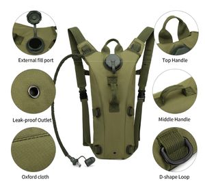 SOLO WILD卸売3L屋外戦術キャメルウォーターバッグファッション戦術的バックパック水和パックプロモーションカスタムプリント - Product Image 6