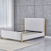 Meubles de chambre à coucher king modernes et luxueux de haute qualité Base de lit nordique king size cadre de lit queen size avec tête de lit