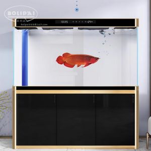 סט אקווריום מזכוכית שקופה במיוחד ללא ברזל עם ארון, מידות בהתאמה אישית מ-60 ס\\\"מ עד 195 ס\\\"מ - Product Image 4