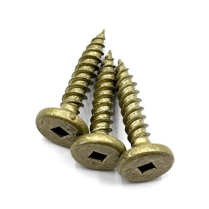 Vis autotaraudeuses à tête plate les plus vendues, fournies directement par l'usine, avec rongeur jaune 500 1000 pour le bois et la construction - Product Image 2