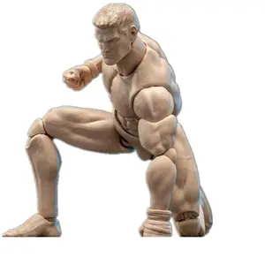 Figura de ação do corpo masculino, boneco personalizado do corpo 1/12, oem, figura de plástico, brinquedo, pvc, forte, miniatura, figura, colecionável