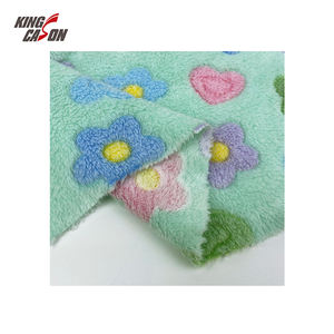 KINGCASON-Manta de poliéster única para bebé, <span class=keywords><strong>tela</strong></span> polar Coral para dormir, accesorios para el cabello - Product Image 2