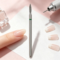 Juego de brocas de diamante Evolisse para uñas con deflector antipolvo, removedor de gel y construcción de uñas en capas, tamaños de grano XF/F/M para profesionales
