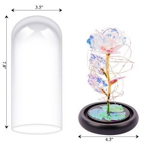 OurWarm 2021 Forever Galaxy Rose con luz LED Dia De La Madre Regalos para el día de la madre Pedido mínimo 50 piezas - Product Image 3