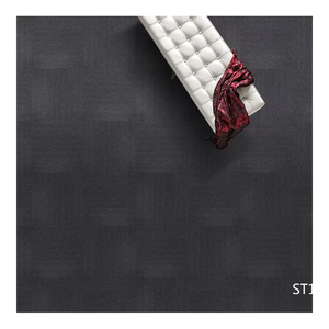 Sử dụng thương mại Nylon văn phòng gạch Thảm dễ dàng để cài đặt PVC ủng hộ sọc màu xám khách sạn hành lang vuông Thảm gạch - Product Image 5