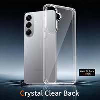 Étui de protection antichoc pour Samsung S26 Plus, coque transparente en acrylique pour Samsung S26 Ultra, série Samsung S26