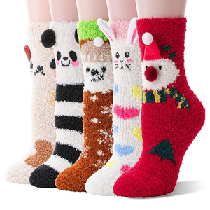 Bán Buôn Fluffy Giáng Sinh Vớ Nhà Máy Cung Cấp Mềm Ấm Stocking Stuffers Số Lượng Lớn Cho Kỳ Nghỉ Đảng Quà Tặng - Product Image 2