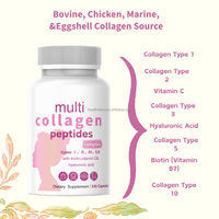 Approvisionnement direct d'usine, capsules de collagène, pilules blanchissantes pour la peau, vitamine C, favorise la santé des cheveux et des ongles, force musculaire
