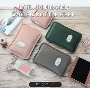 Bantalan pemanas listrik hangat lembut untuk kulit halus, botol air panas isi ulang dengan panas ringan dan sabuk pinggang untuk kulit halus - Product Image 5