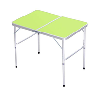 Table de repas pliante extérieure en aluminium, légère et durable, étanche, design moderne personnalisé, idéale pour la salle de sport, le barbecue, l'hôpital - Vente chaude