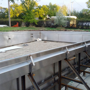 Cadre en métal, paroi en acier, panneau latéral, kit de <span class=keywords><strong>piscine</strong></span> en acier inoxydable de Chine pour <span class=keywords><strong>piscine</strong></span> creusée - Product Image 2