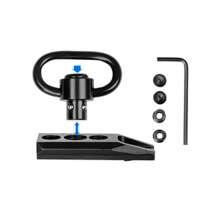 Soporte de hebilla de correa Hebilla de correa de liberación rápida de aleación de zinc-Clip de metal resistente para accesorios de madera - Product Image 1