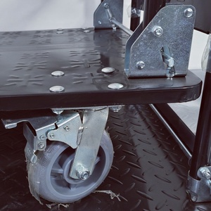Chariot de manutention portable OEM personnalisable pour usage domestique, pliable, en acier, à plateforme plate, capacité 800 kg - Product Image 6