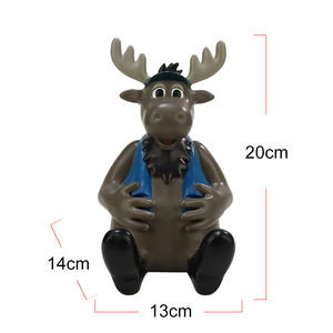 特注動物の子鹿ピギーバンク樹脂工芸品お金節約箱お土産置物ホームデコレーション男の子用ギフトピギーバンクカスタムピギーバンク - Product Image 2