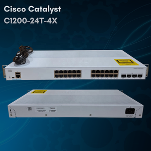สวิตช์กิกะบิต 24 พอร์ต รุ่น C1200-24T-4X จำนวน 1200 ตัว พร้อมอัปลิงค์ 4x10G SFP+ แบบมีการจัดการ SNMP รับประกัน 1 ปี สินค้าใหม่แท้ 100% - Product Image 1