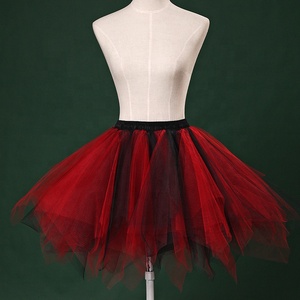 Jupe pour femmes 47CM, mini-jupe tutu, jupe bouffante en <span class=keywords><strong>tulle</strong></span> pour adultes et adolescents, avec bande élastique, pour la danse classique - Product Image 6