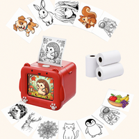 Mini Impresora Térmica Portátil sin Tinta para Juguetes Inteligentes con Pantalla a Color, Control por Voz e IA para Niños, en Oferta