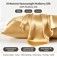 Taies d'oreiller en soie de qualité 6A, luxe sur mesure, 100% soie tissée, modernes, pour un sommeil profond, coffret cadeau