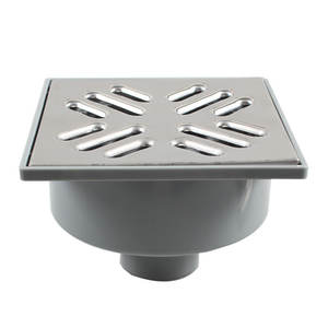 WaiiHO 032 - Drenaje de Piso Cuadrado Moderno de Acero Inoxidable 304, Filtro Antiobstrucción, Fácil Instalación, Acabado Pulido y Electrochapado - Product Image 3