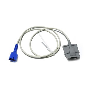 Capteur SpO2 à embout souple compatible Nellcorr DS100A / NPB-3930, connecteur DB 9 broches à connexion directe, pour adulte - Product Image 1