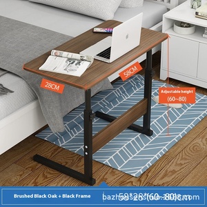 Nhà Sản Xuất Cung Cấp Rắn Gỗ Hiện Đại Đơn Giản Bàn Cạnh Giường Ngủ Có Thể Gập Lại Nhỏ Bàn Nghiên Cứu Di Động Nhà Máy Tính Xách Tay Bàn - Product Image 6