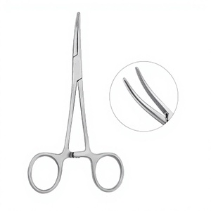 Pinces hémostatiques chirurgicales Premium Coller Crile 6,25 po en acier inoxydable, à mâchoires dentées, pour laboratoire dentaire, certifiées CE - Product Image 1