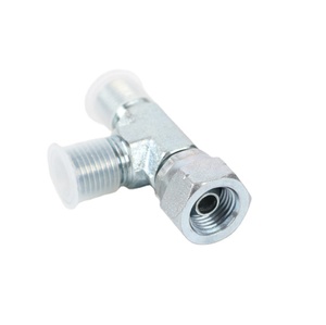 Proveedor de Componentes de Sistemas Hidráulicos Mecanizados por CNC de Acero Inoxidable con Revestimiento de Zinc, Adaptador en T, Electroerosión por Hilo - Product Image 3