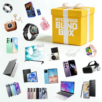 Coffret Mystère Cadeau de Noël 2026 - Boîte Chanceuse 100% Surprise avec Écouteurs, Montre Connectée, Smartphone, Tablette, Ordinateur Portable - Boîtes Mystères