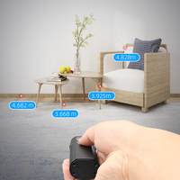 Outil de mesure laser pour MINIX7, télémètre LED 750 lumens, ultra fin, en alliage d'aluminium, laser rouge, magnétique, plat, USB, étanche