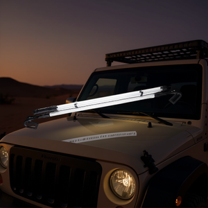 Barre lumineuse LED 889 Ub, longueur 889 mm, avec supports de montage pour barre de toit de véhicule - Product Image 3