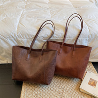 Nouveau Sac Fourre-tout en PU 2026 pour Femme – Sac à Main Décontracté Polyvalent avec Fermeture Éclair, Grande Capacité, Sac à Bandoulière Professionnel