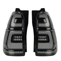 Luces Traseras Originales para Toyota 4Runner 2003 2004 2005 2006 2007 2008 2009, Lámpara Trasera con Bisel Blanco, Luz de Giro, Luces de Freno Traseras