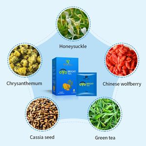 Thé pour les yeux Wins Town Eye Bright, thé naturel biologique pour les yeux, thé détoxifiant aux herbes aromatisées, thé santé - Product Image 5